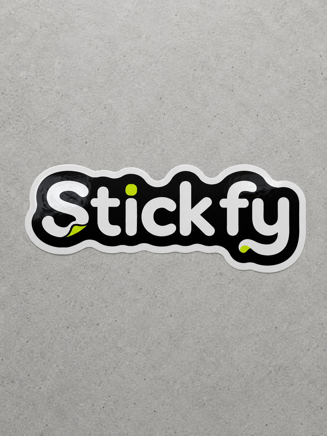 Adesivo Stickify com acabamento brilhante